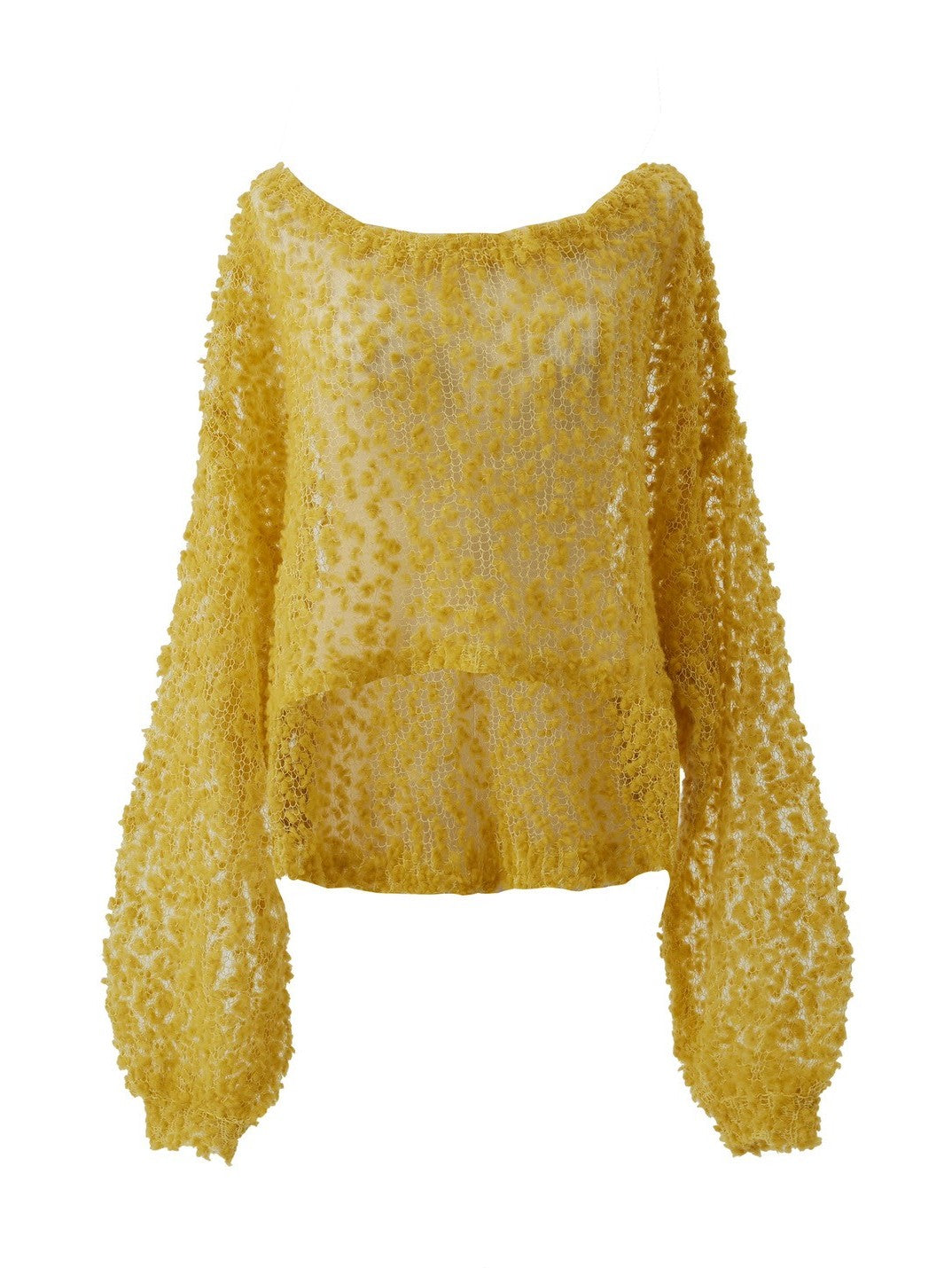 Samuel See-through Popcorn Knit