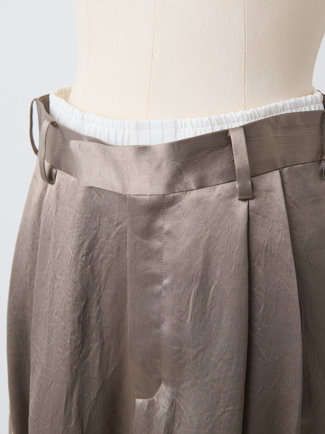 ボクサーレイヤードサテンパンツ Sandy