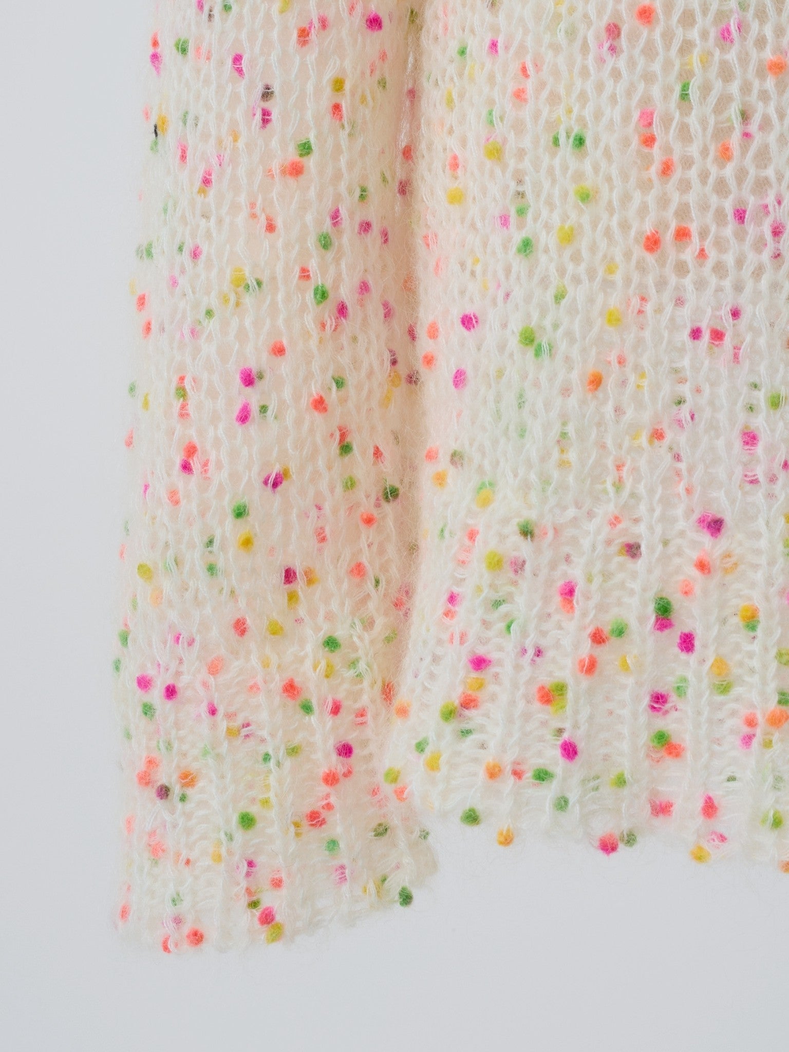 カラフルポンポンニット Sylvian