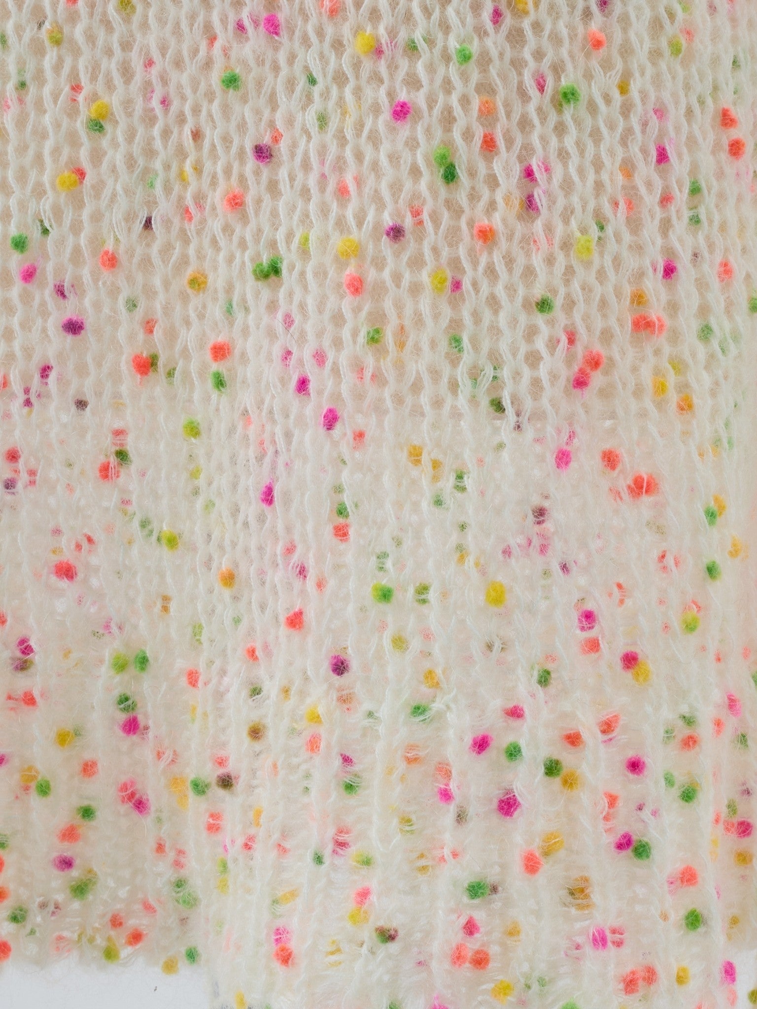 カラフルポンポンニット Sylvian