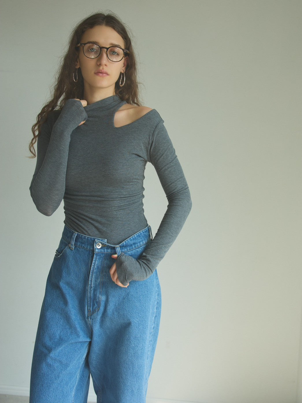 ショルダーカットオフT Colas