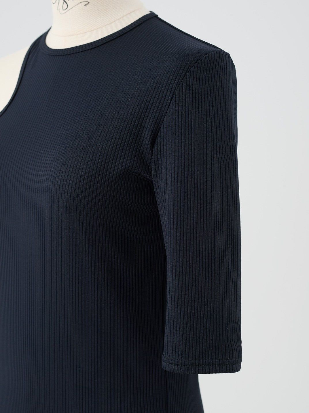 ワンショルダーオープンTシャツ muru