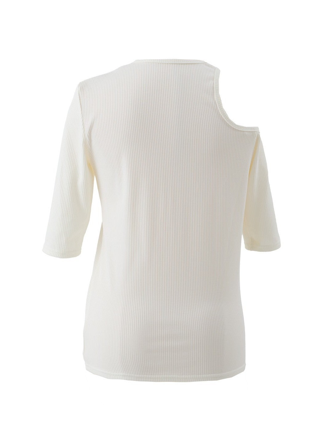 ワンショルダーオープンTシャツ muru