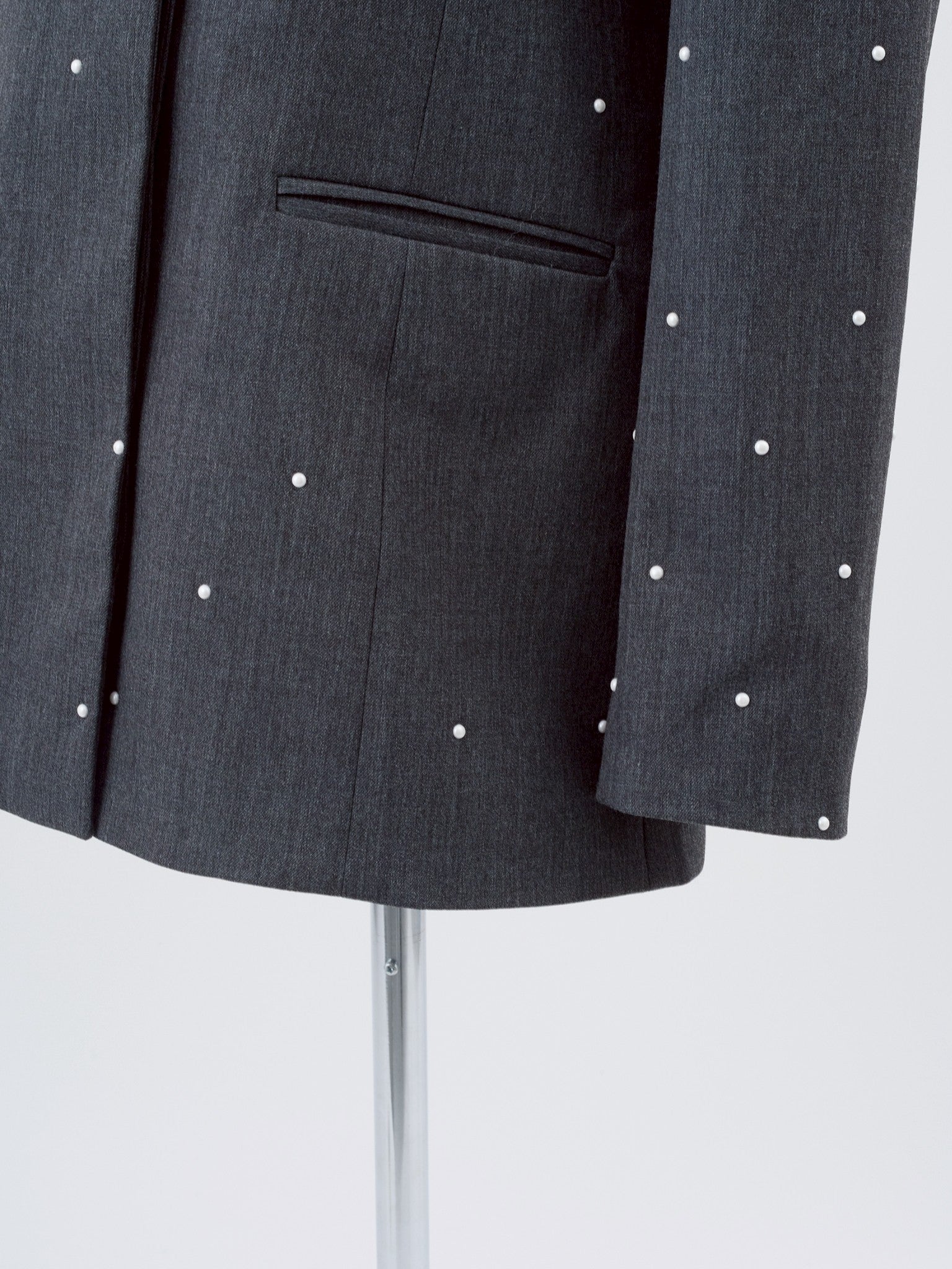 パールUネックジャケット Raoul