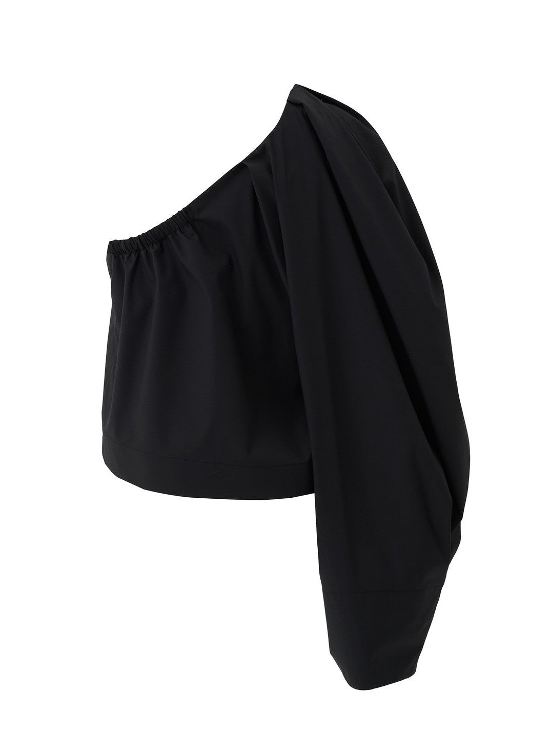 Veronica One-Shoulder Ribbon Top