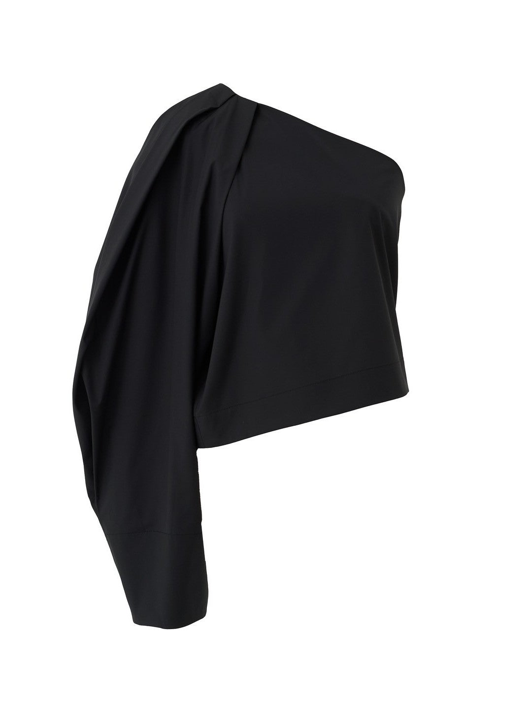 Veronica One-Shoulder Ribbon Top