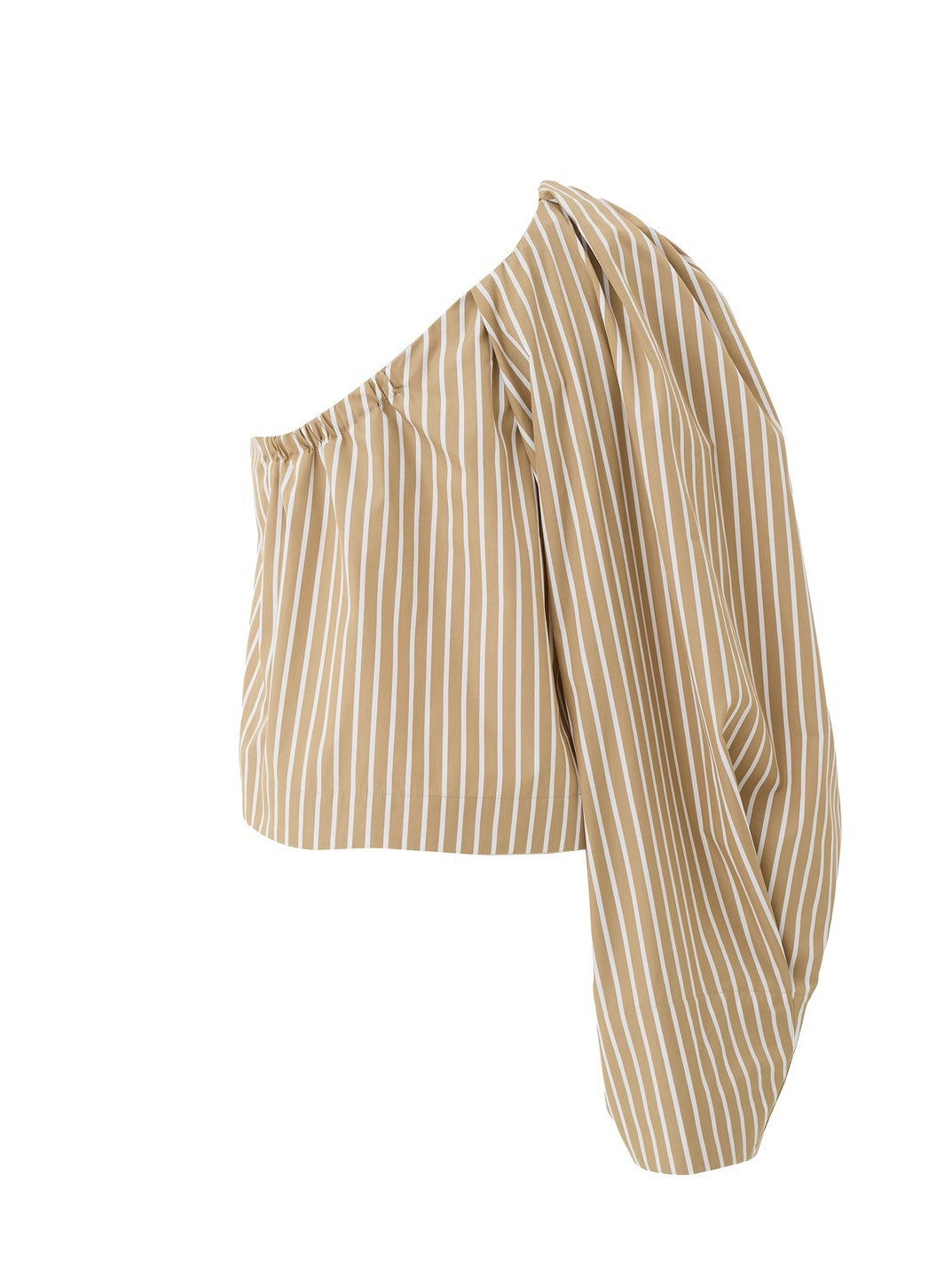 Veronica One-Shoulder Ribbon Top