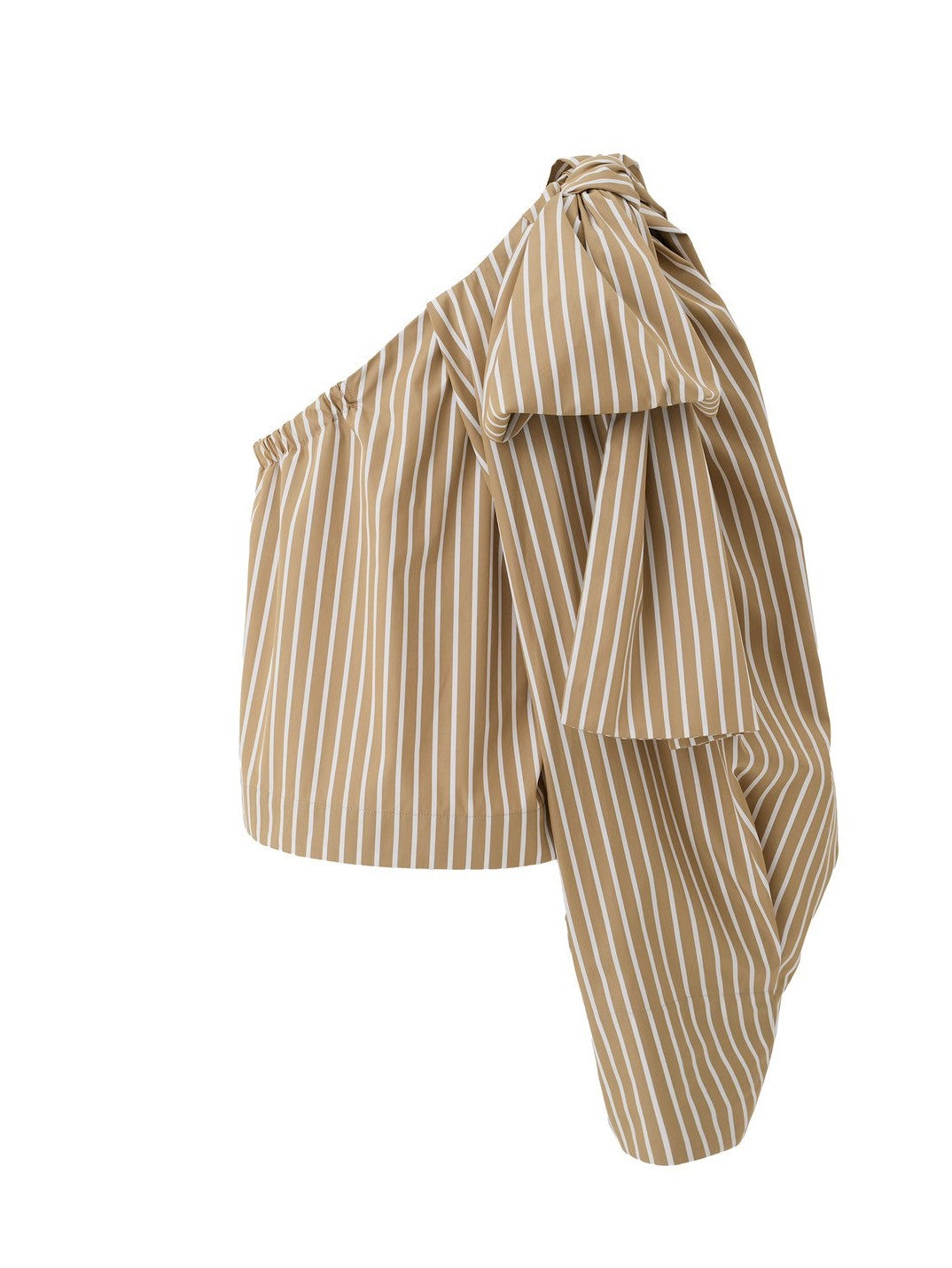 Veronica One-Shoulder Ribbon Top