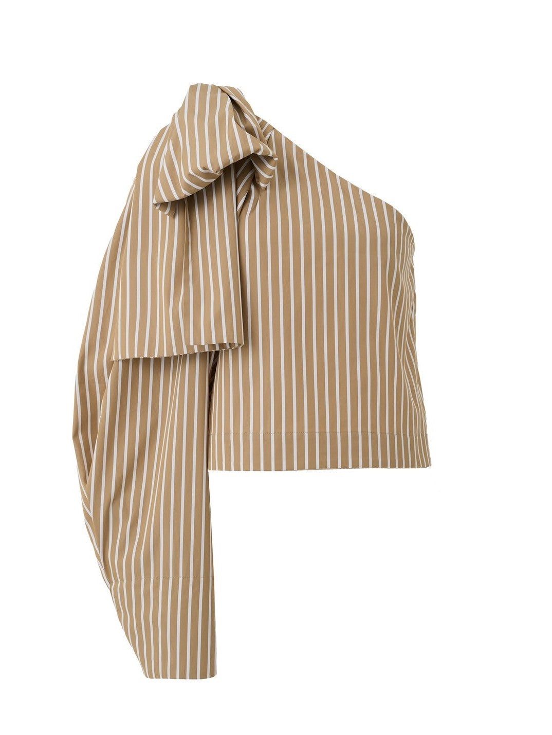 Veronica One-Shoulder Ribbon Top