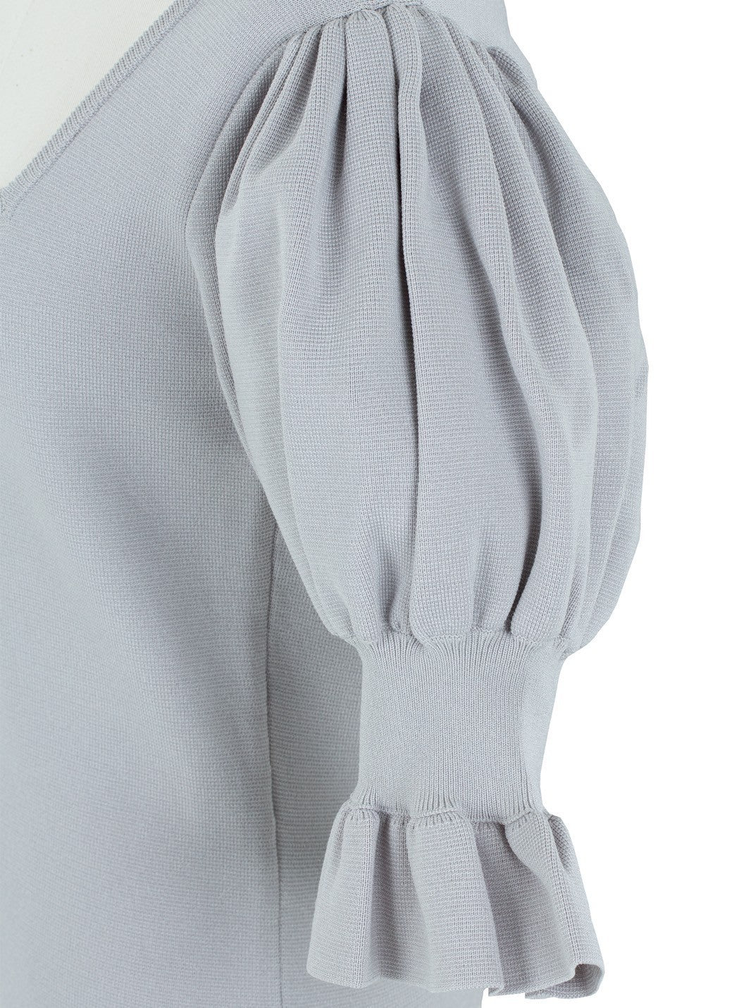 Square Puff Sleeve Knit Victor