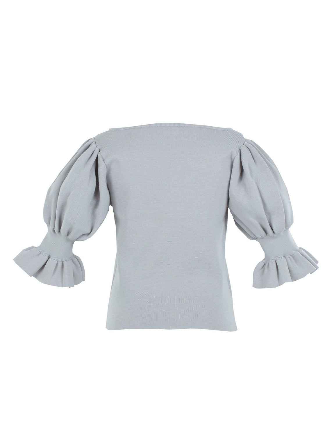 Square Puff Sleeve Knit Victor