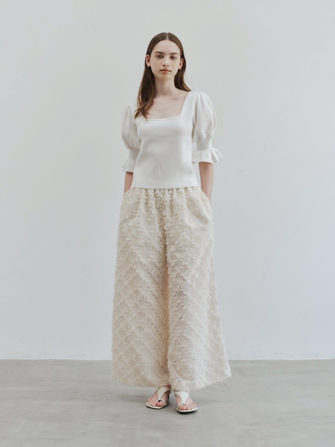 モデル身長:172.5㎝ / サイズ:FREE