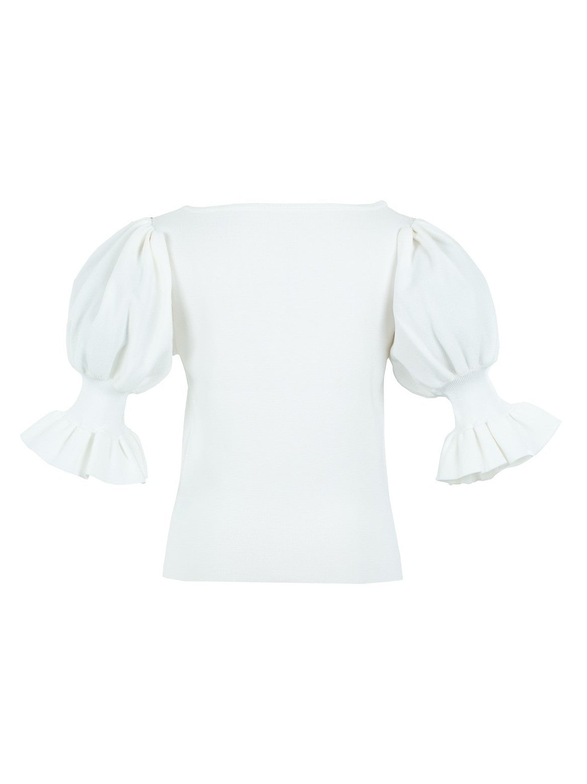 Square Puff Sleeve Knit Victor