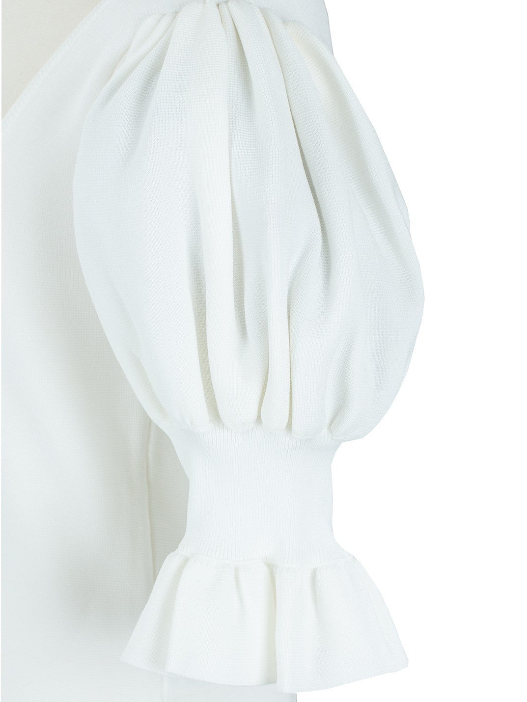 Square Puff Sleeve Knit Victor