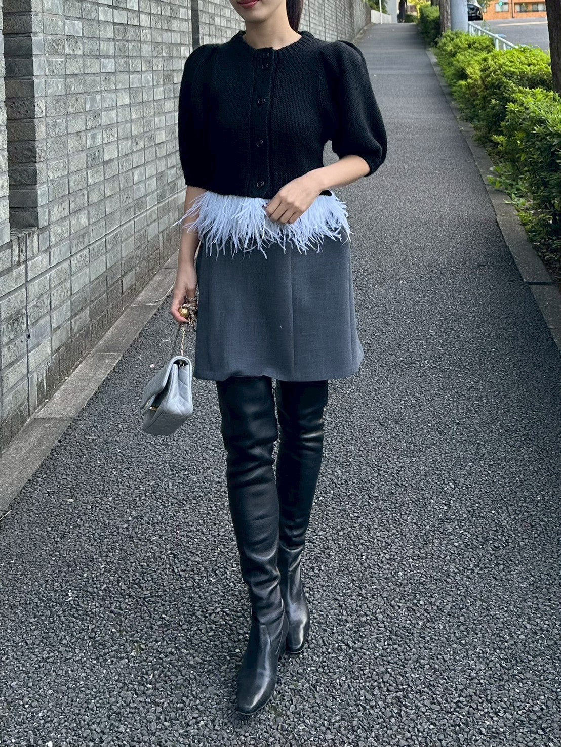 モデル身長:162㎝ / サイズ:FREE