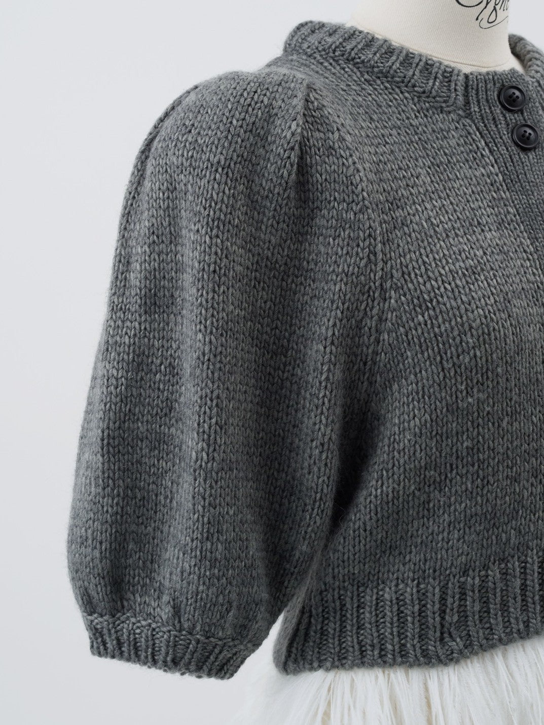 フェザーニットカーディガン Maxine