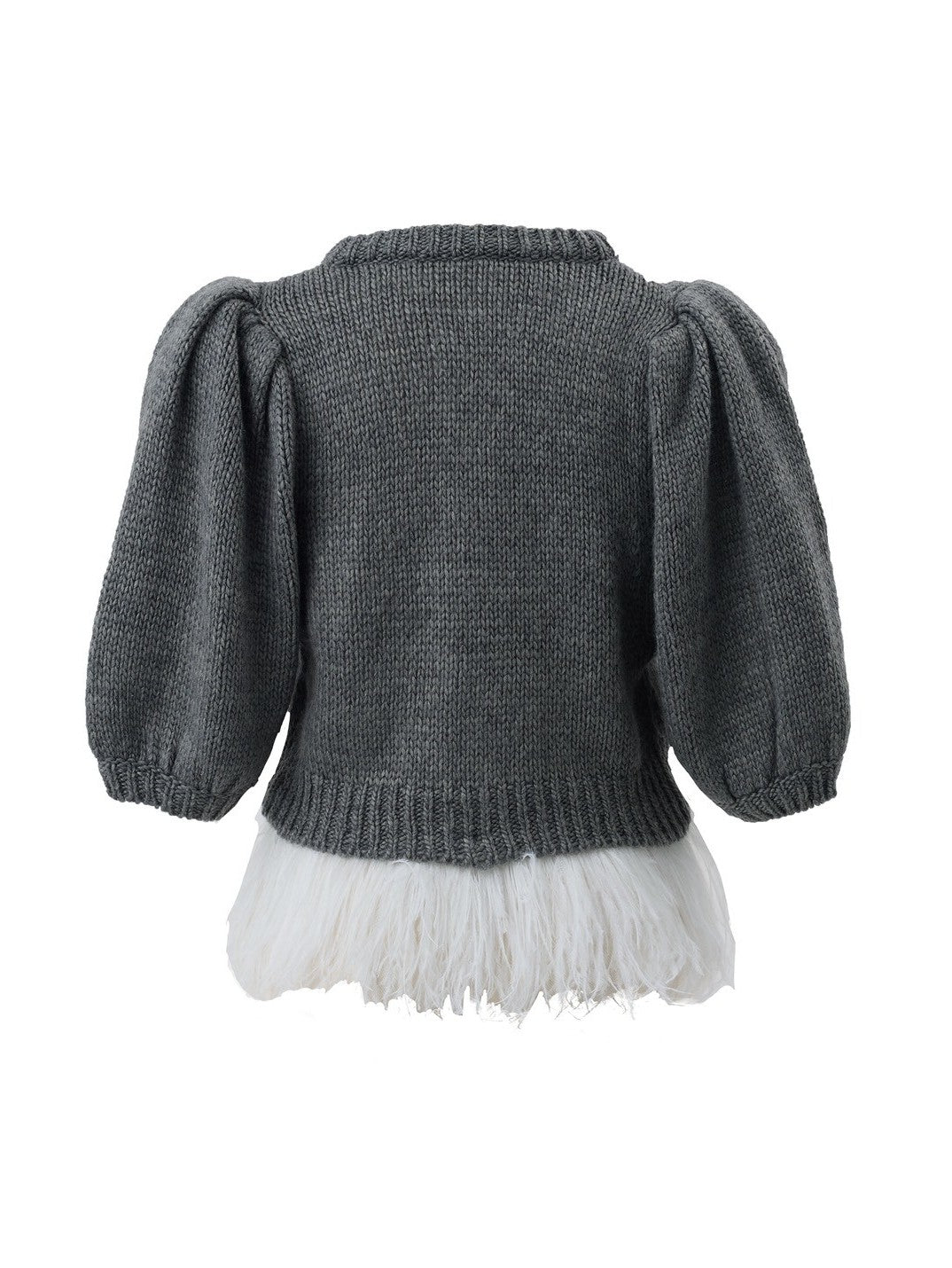 フェザーニットカーディガン Maxine