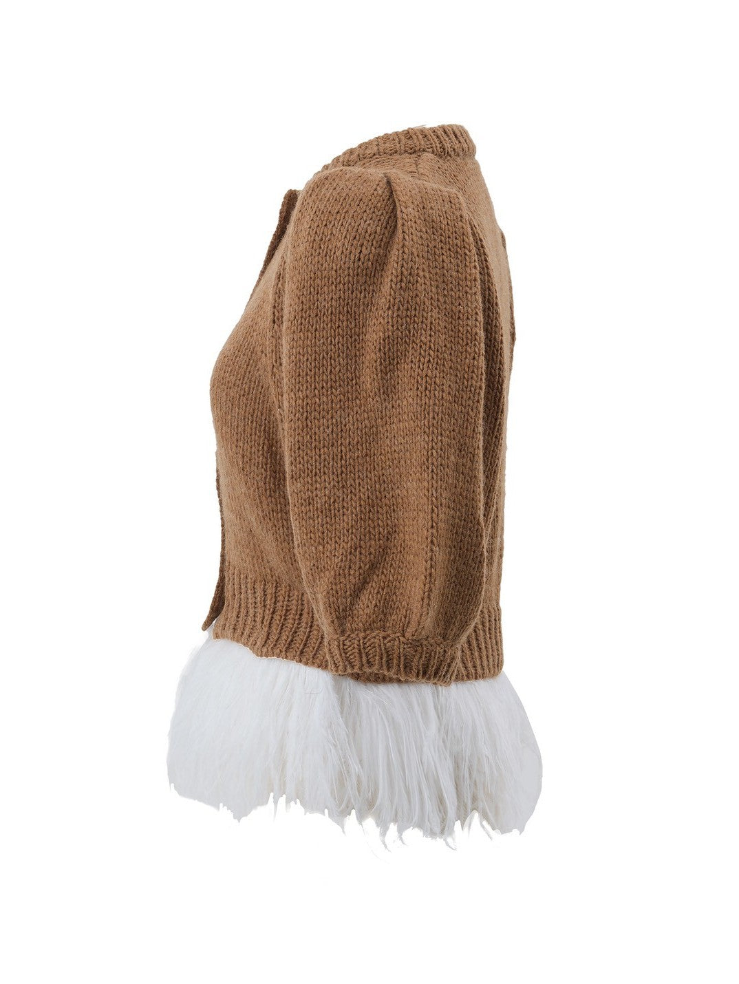 フェザーニットカーディガン Maxine