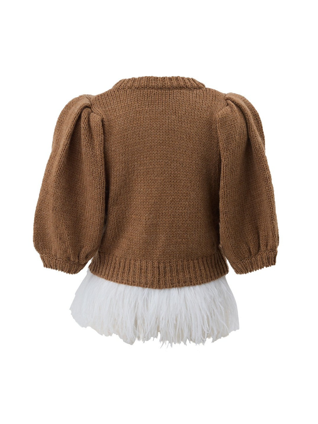 フェザーニットカーディガン Maxine