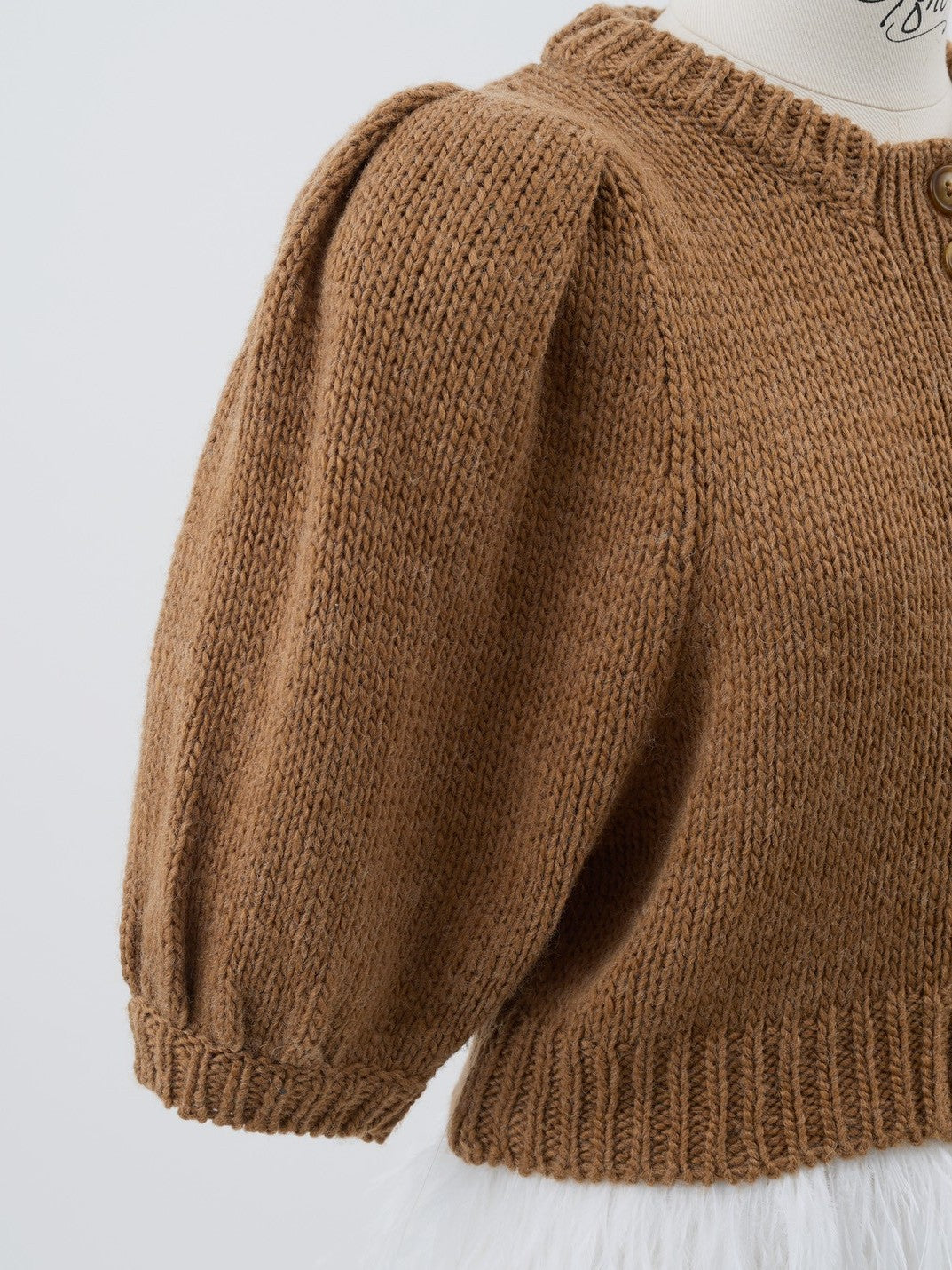 フェザーニットカーディガン Maxine