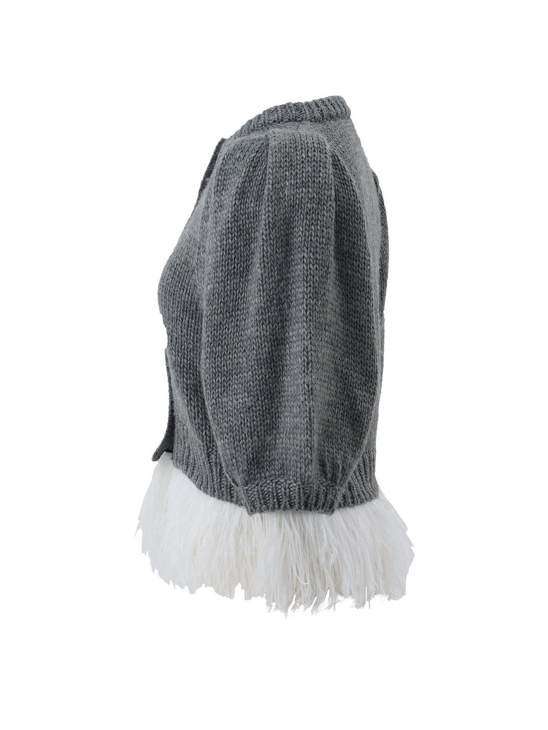 フェザーニットカーディガン Maxine