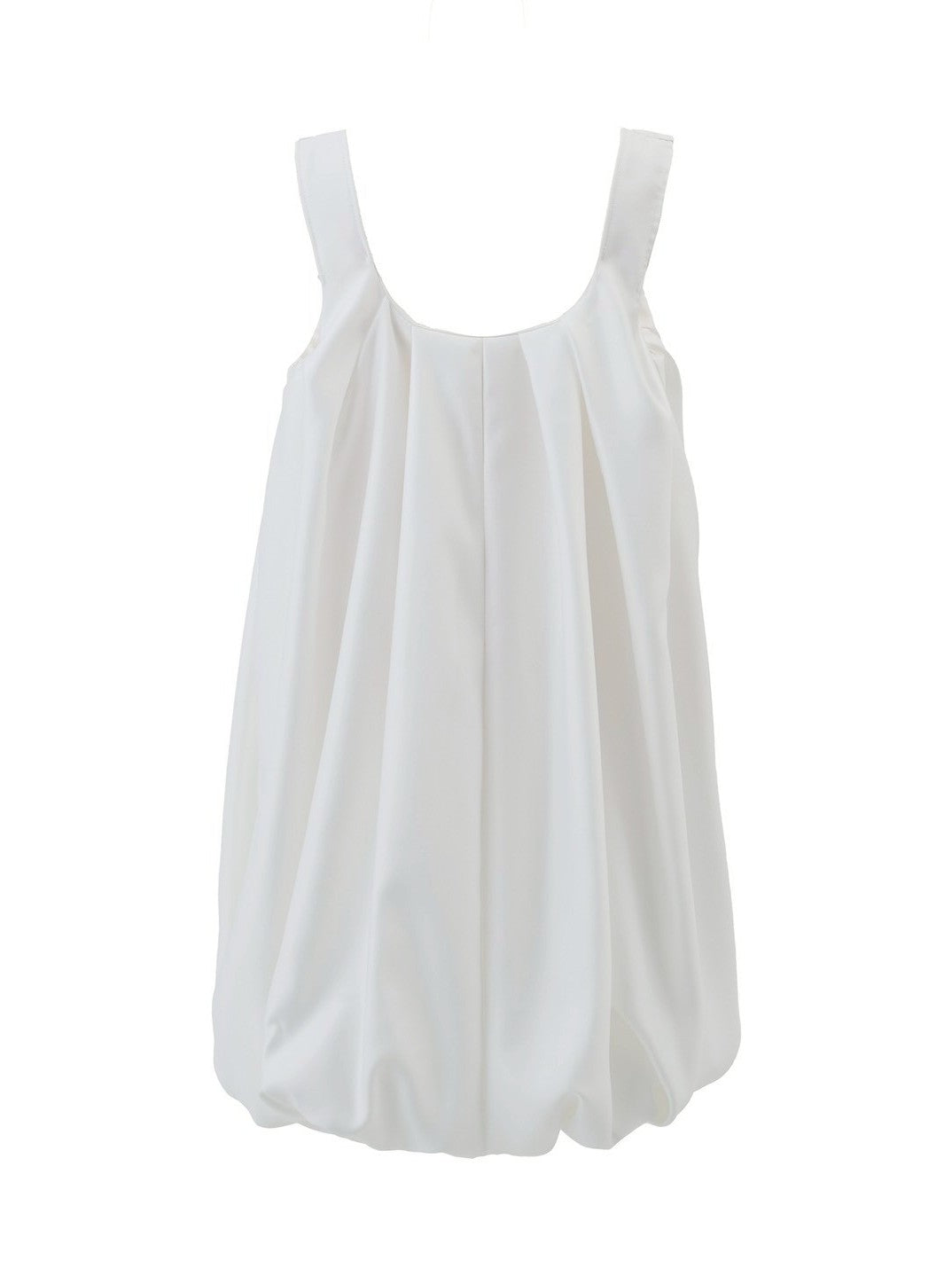 Balloon mini dress cherry