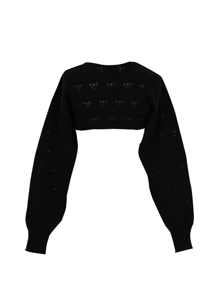 Heart Bolero Knit Dan