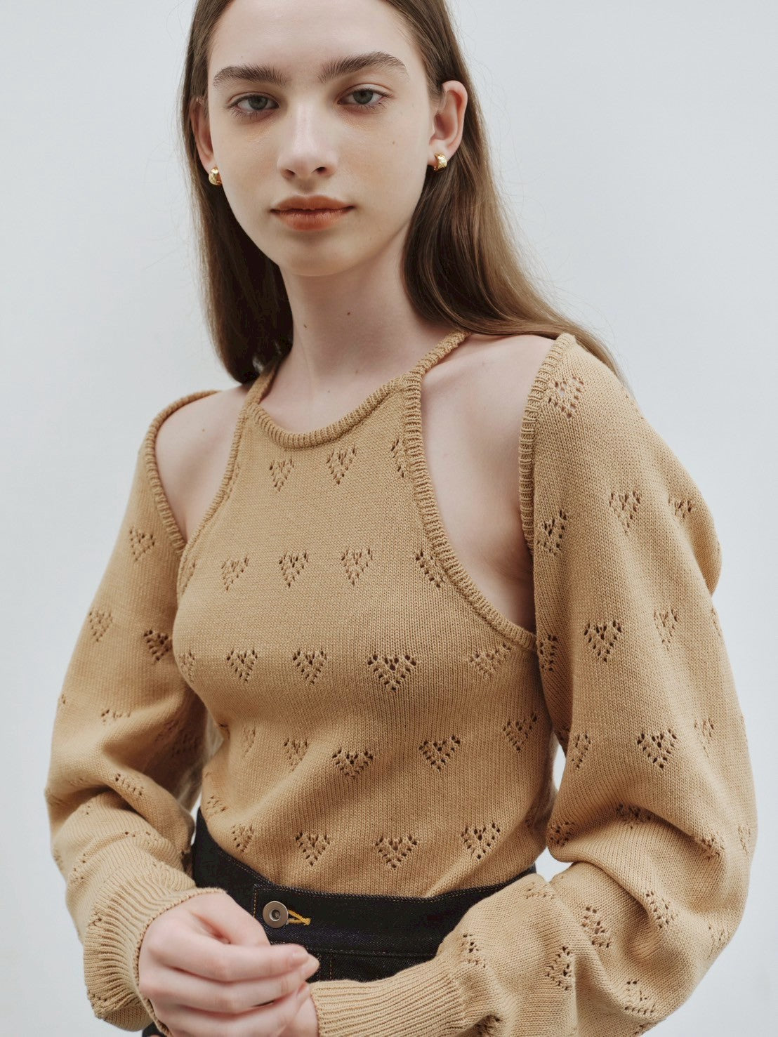 モデル身長:172.5㎝ / サイズ:FREE