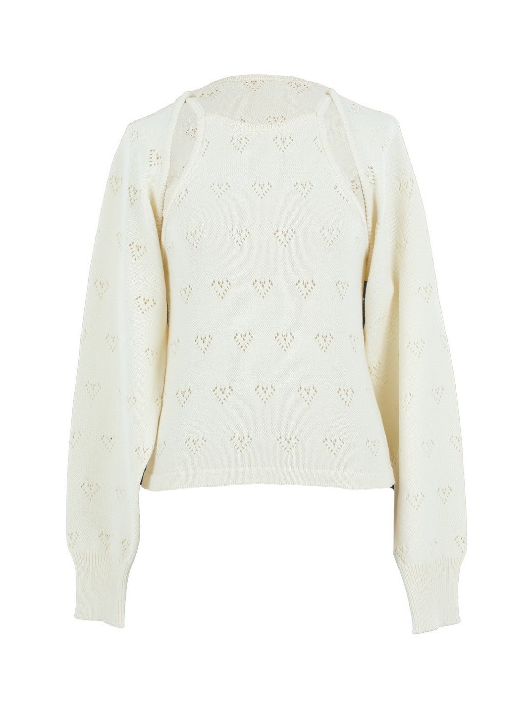 Heart Bolero Knit Dan