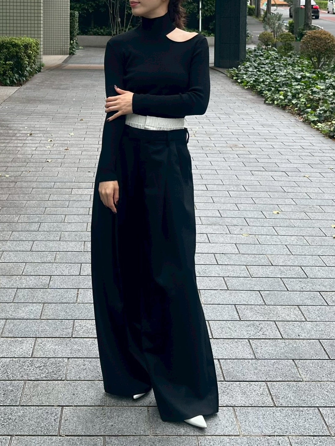 モデル身長:162㎝ / サイズ:FREE