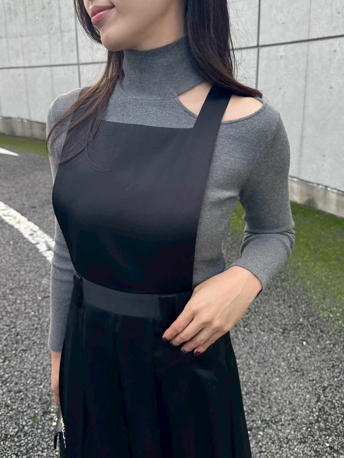 モデル身長:162㎝ / サイズ:FREE