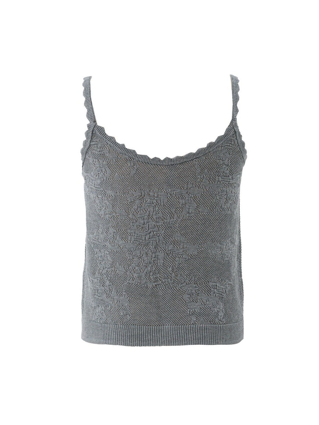 Crystal Button Knit Cami by Errie