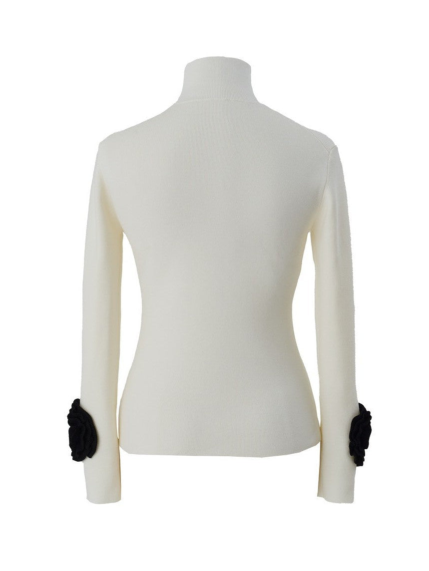 ローズタートルニット ette