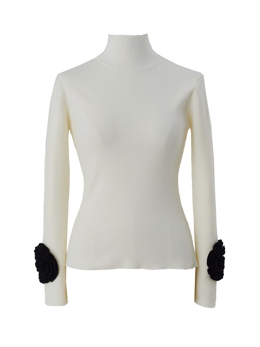 ローズタートルニット ette