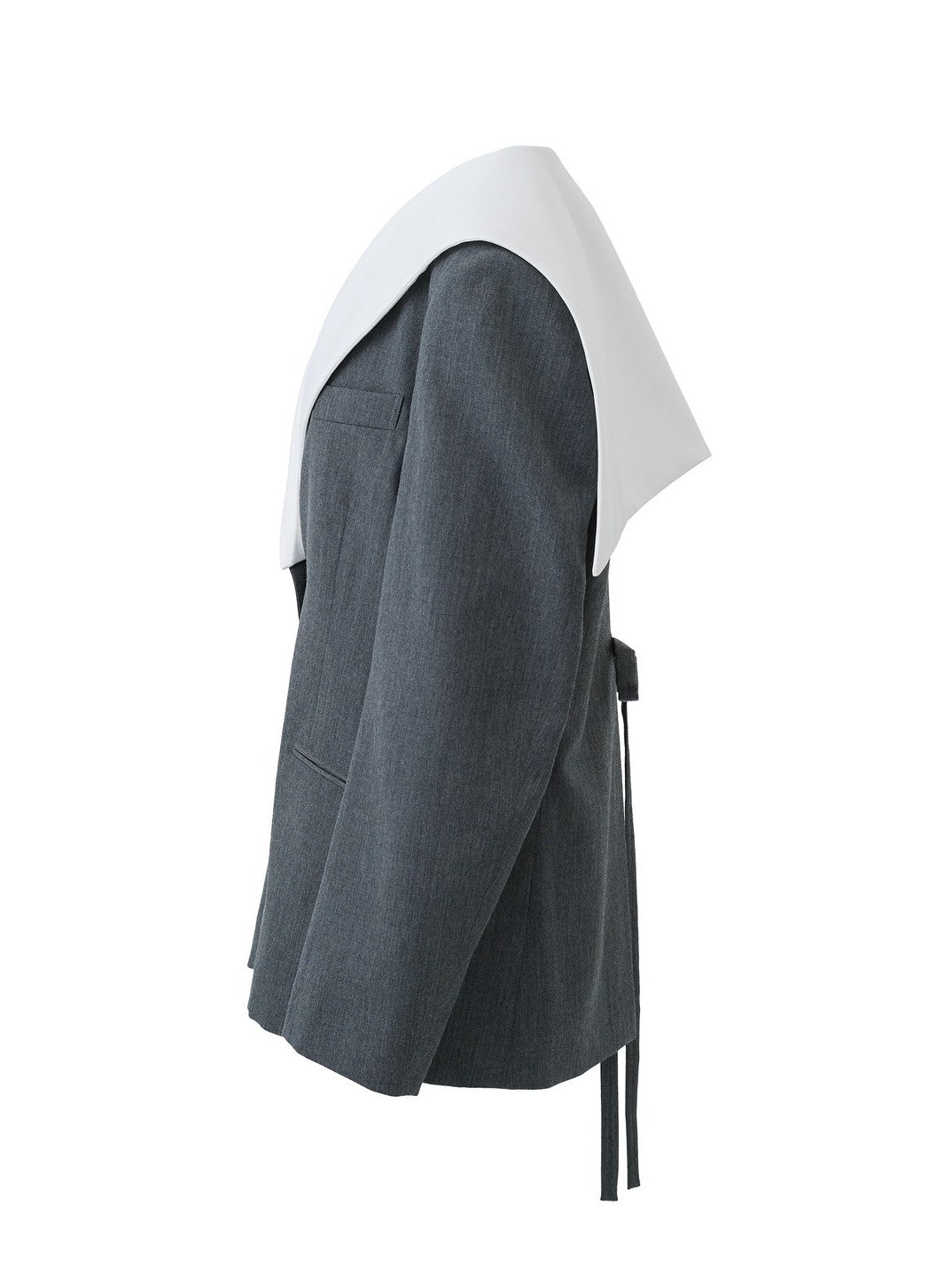 Back-conscious sailor jacket Ran