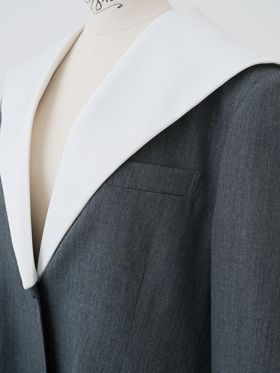 Back-conscious sailor jacket Ran