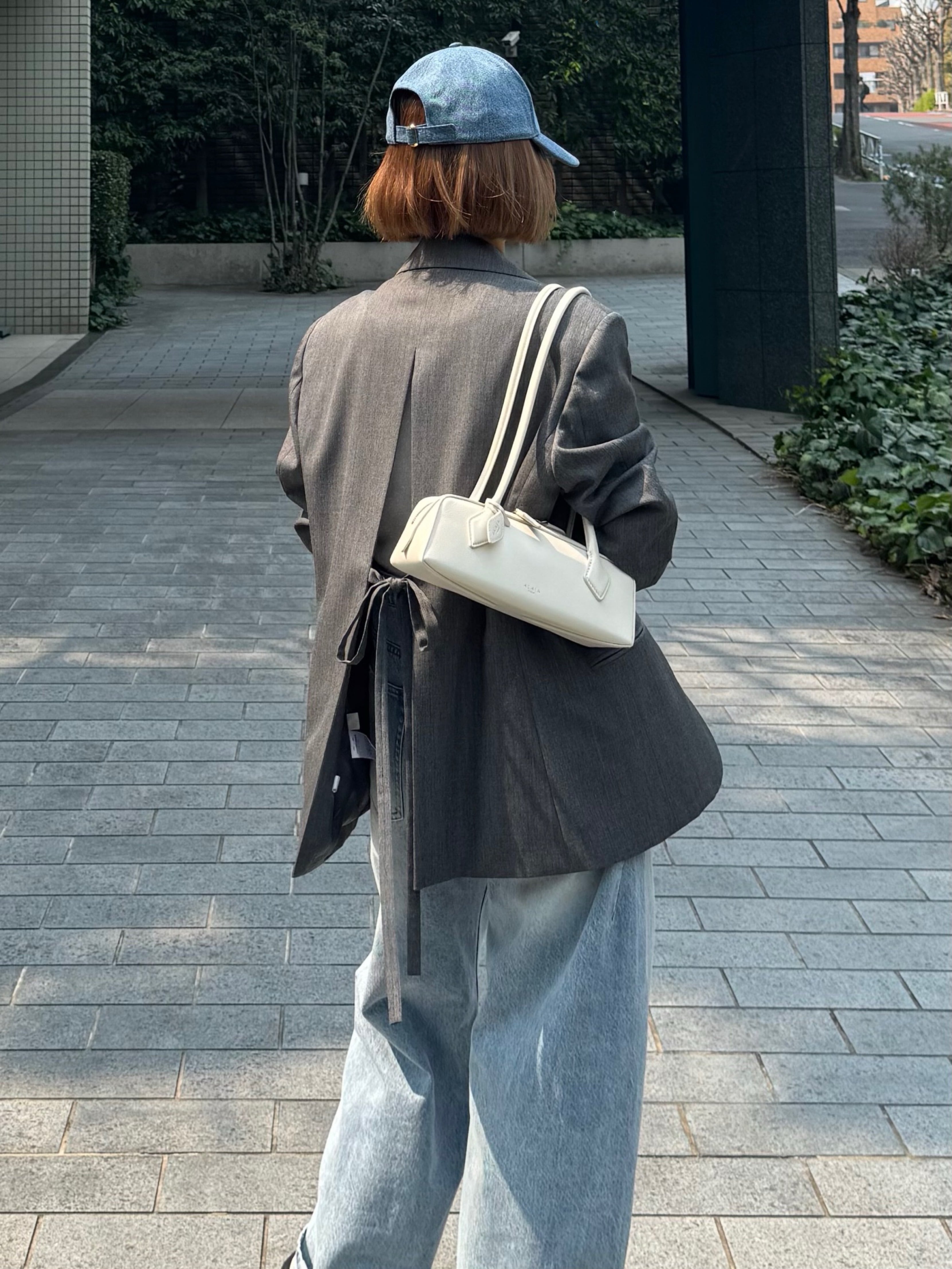 モデル身長:157.5㎝ / サイズ:FREE