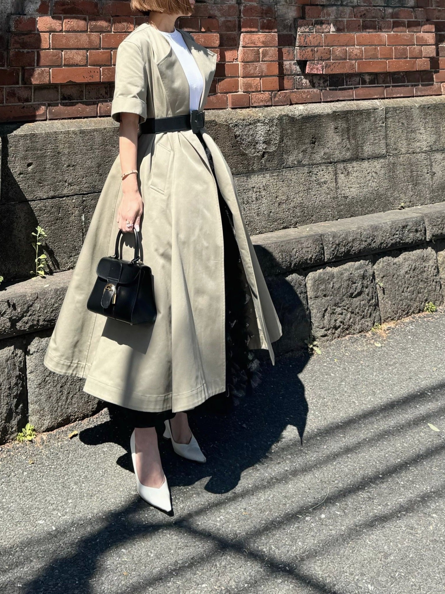 モデル身長:157.5㎝ / サイズ:0