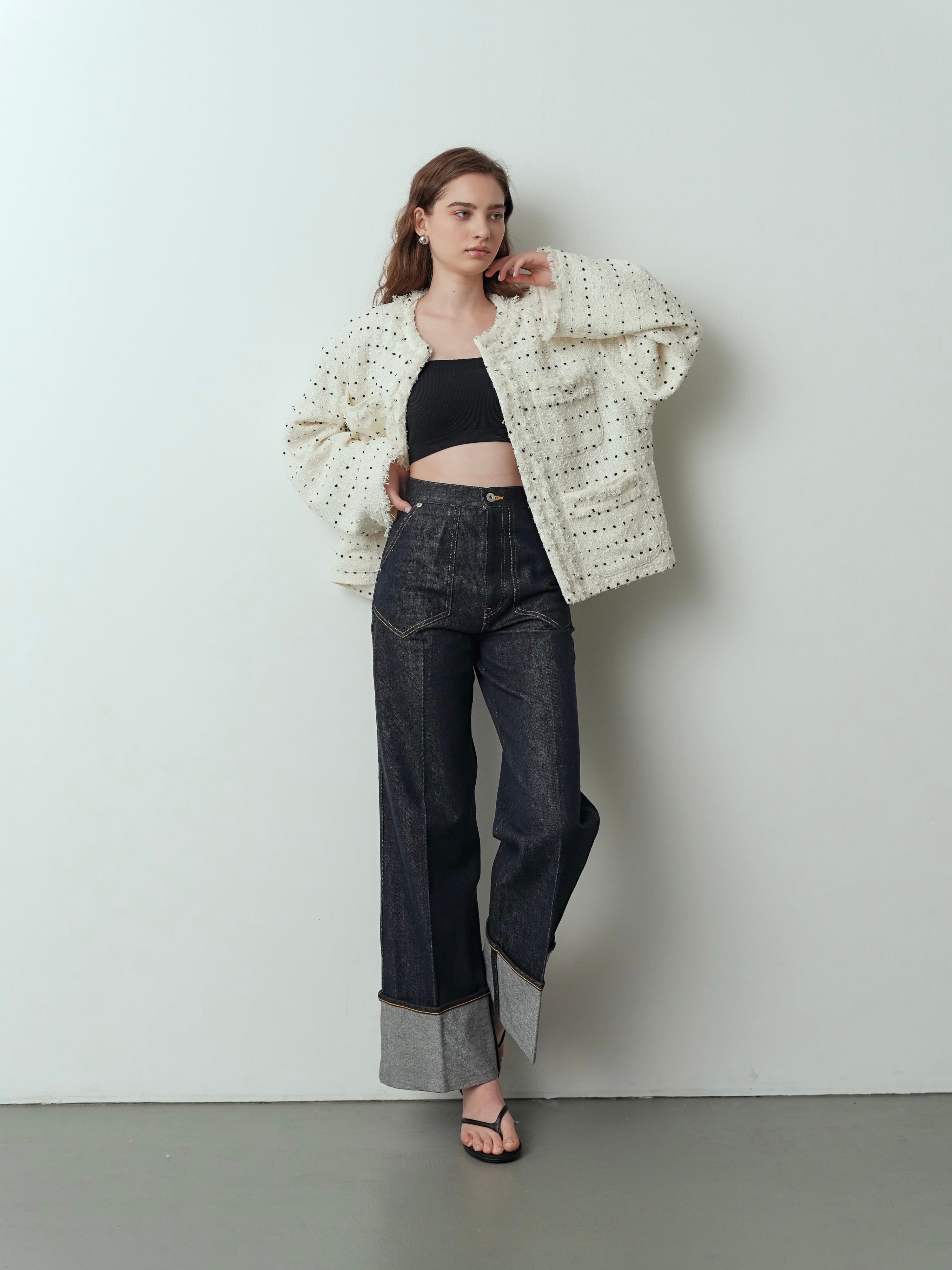 モデル身長:172.5㎝ / サイズ:FREE