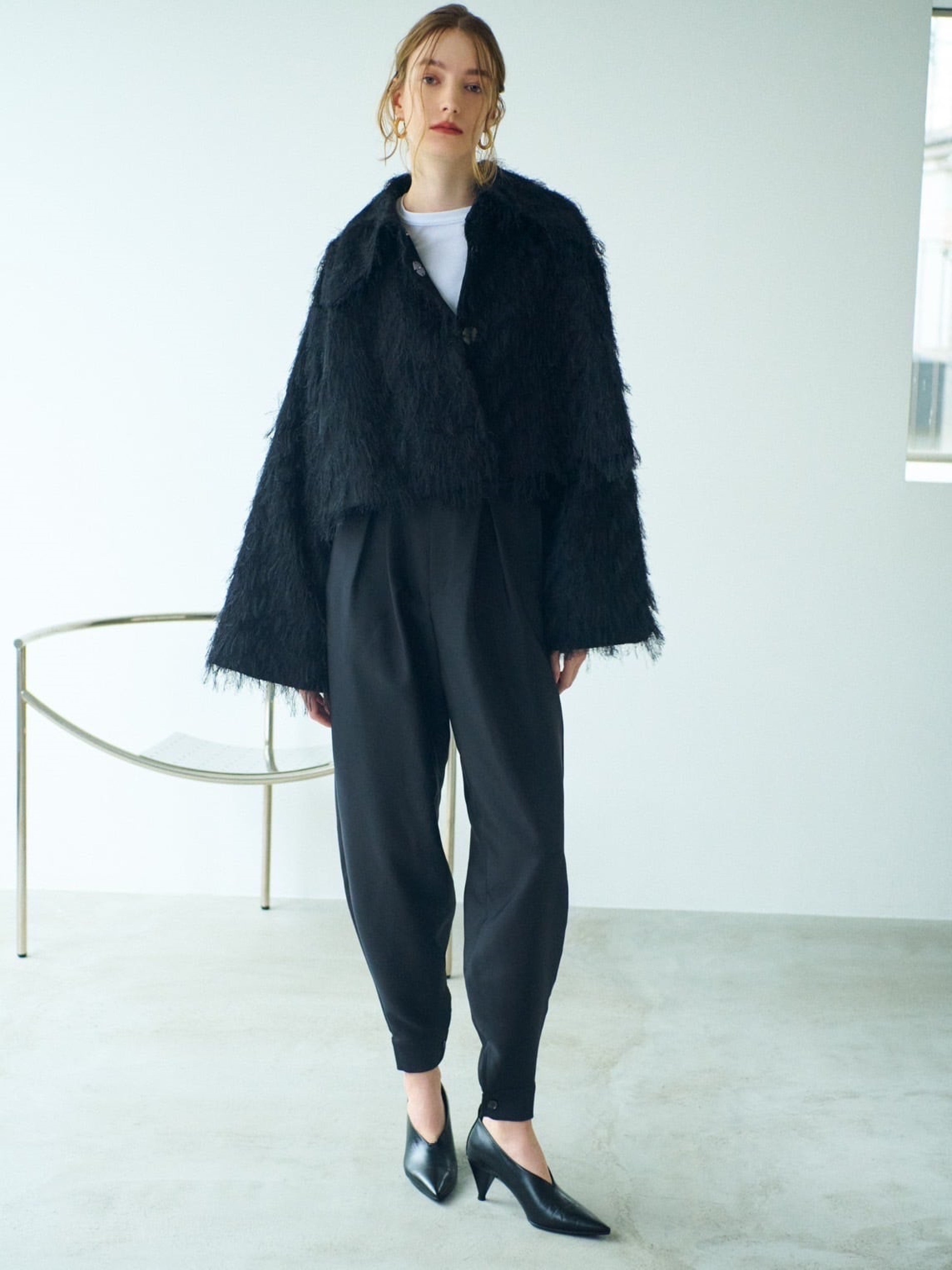 Satin Cocoon Pants Juline