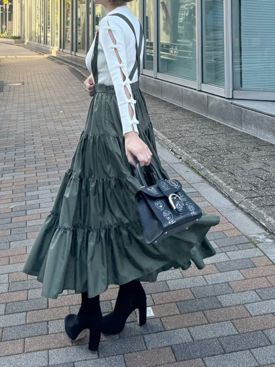 モデル身長:157.5㎝ / サイズ:0