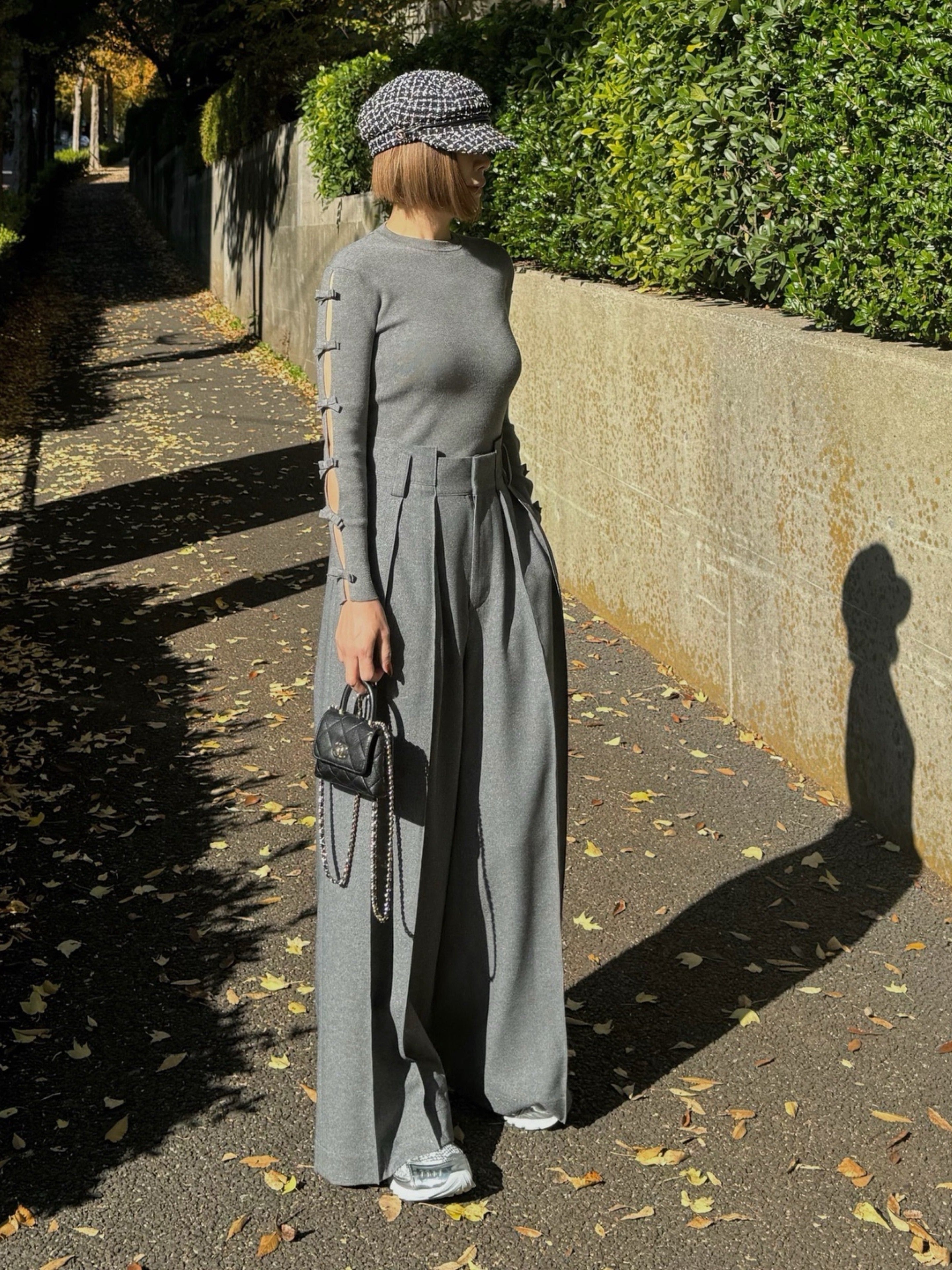 モデル身長:157.5㎝ / サイズ:0