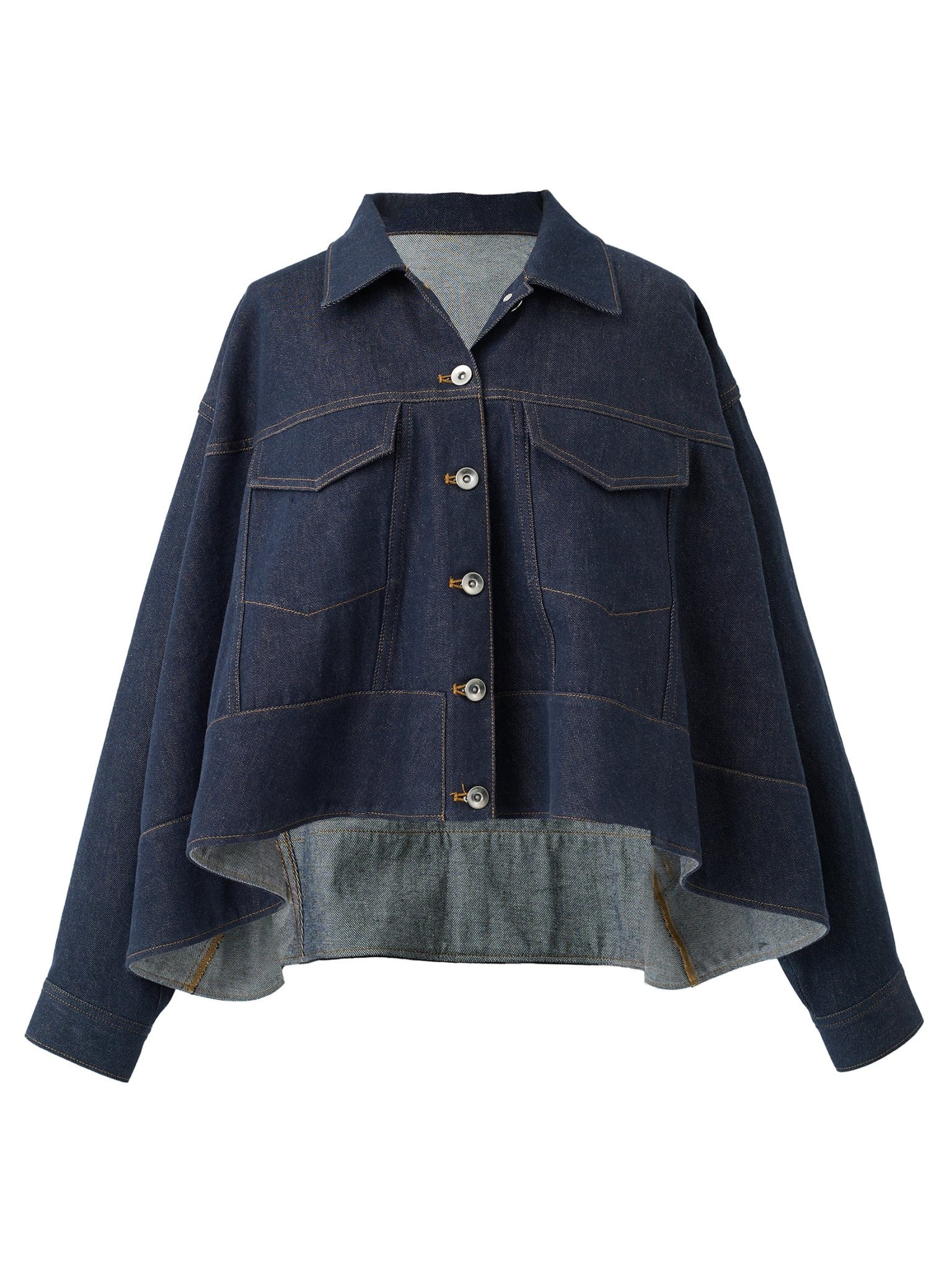 フレアデニムショートジャケット cia