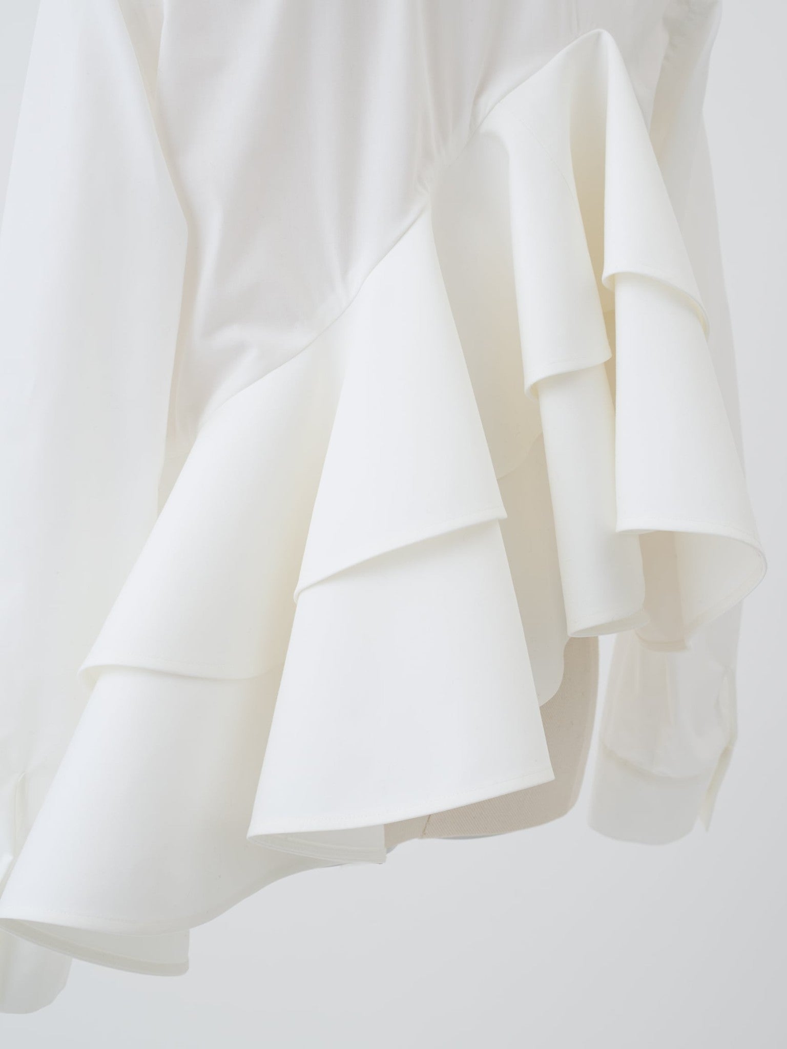 Florian asymmetrical ruffle blouse