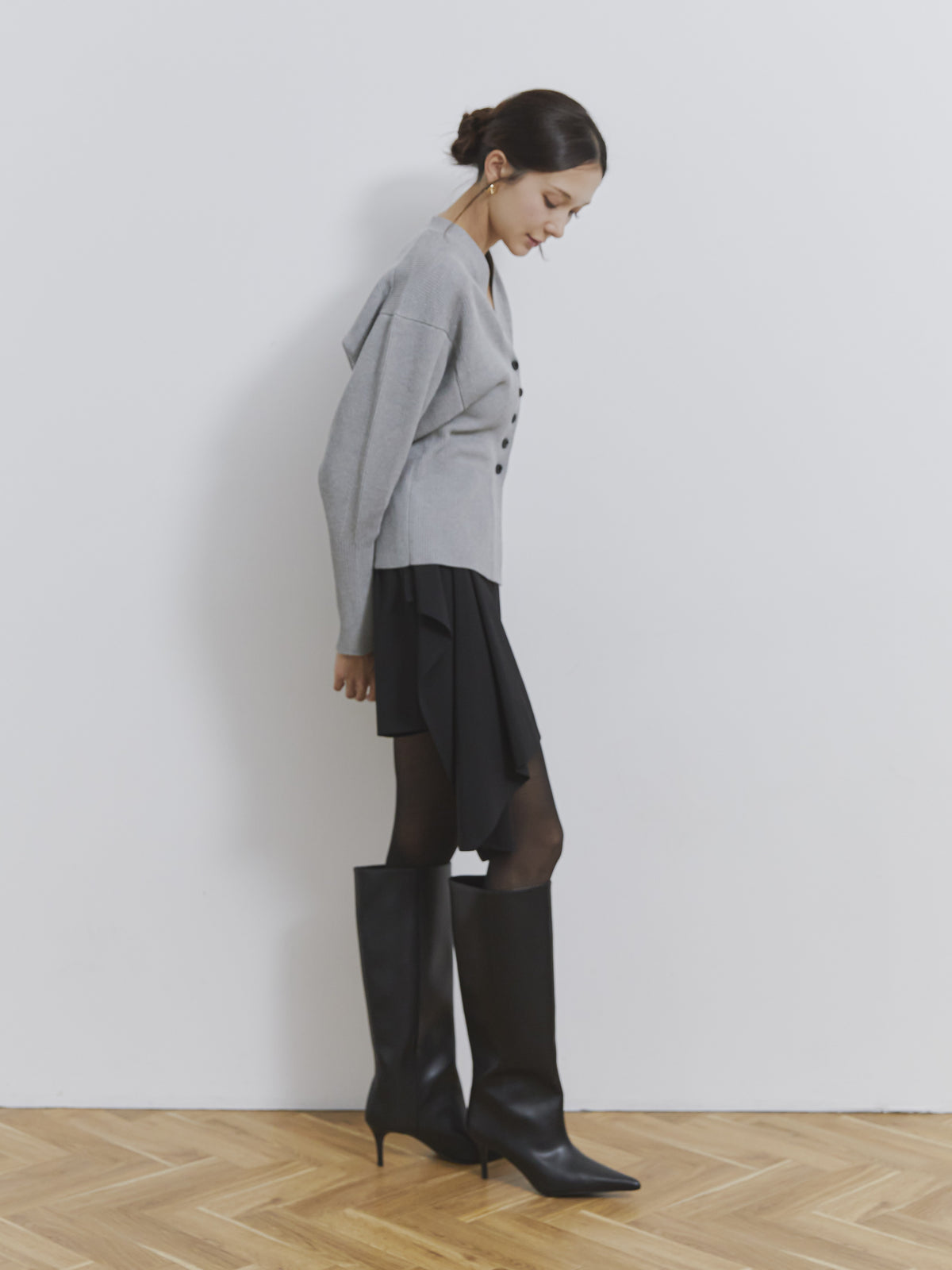 ニットカーディガン Aimy