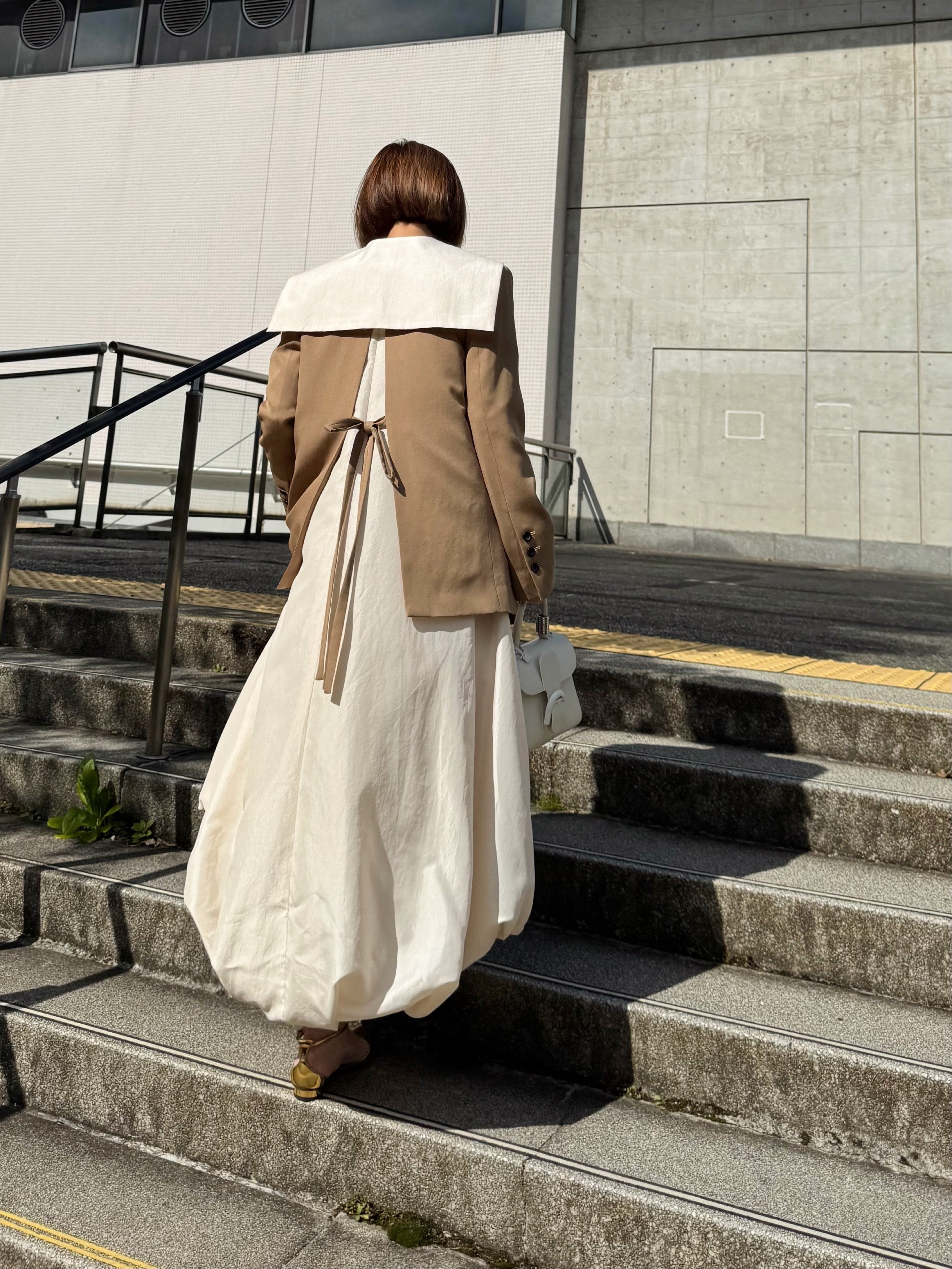 モデル身長:157.5㎝ / サイズ:0