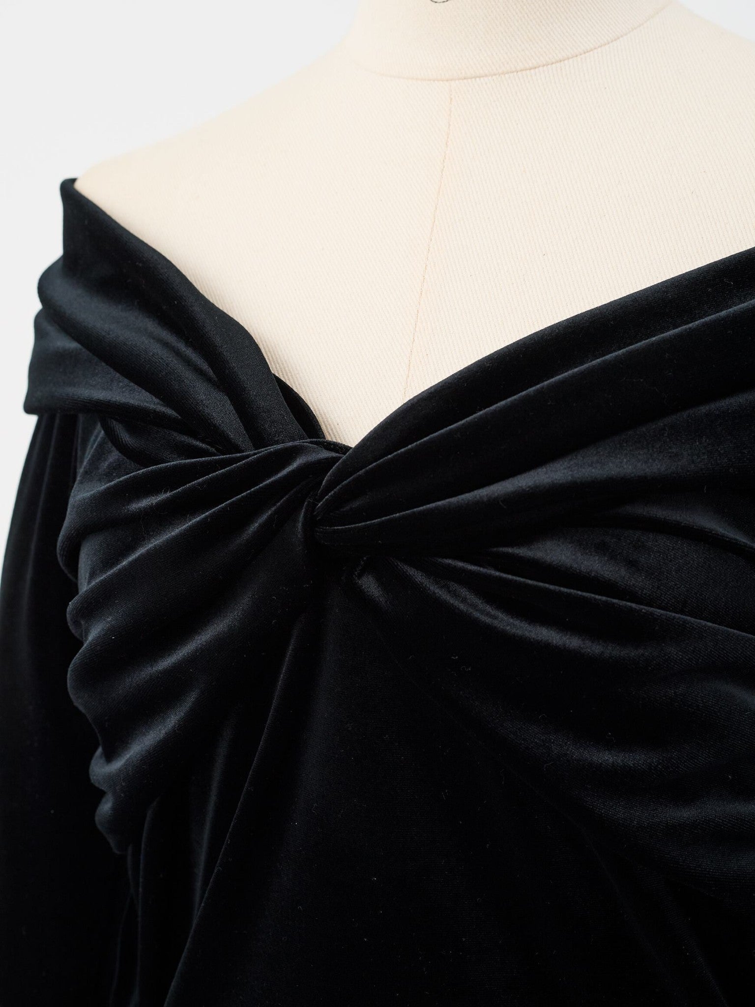 Twisted Off-the-Shoulder Top by Emmane