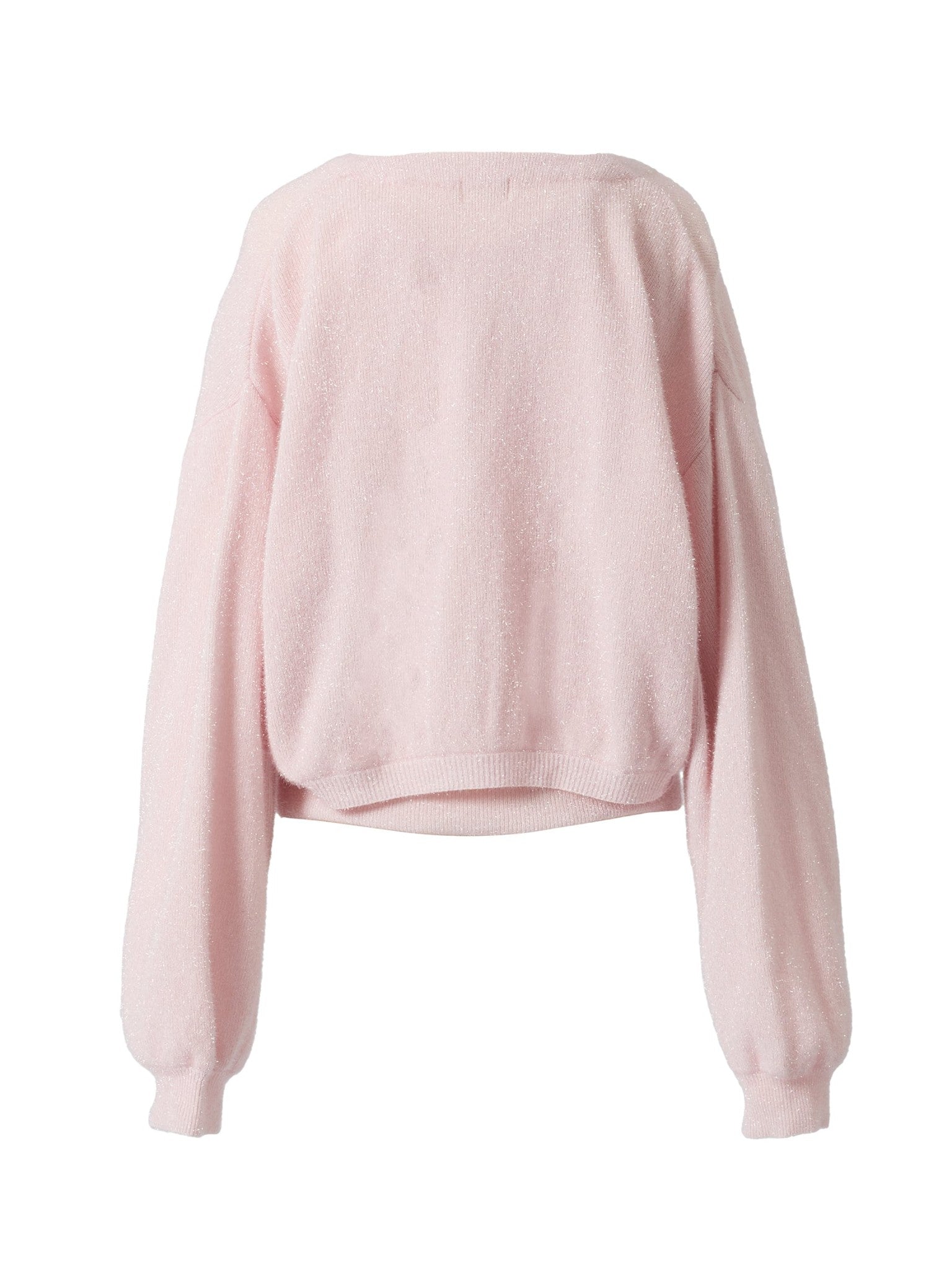 Lamé knit cardigan Fran