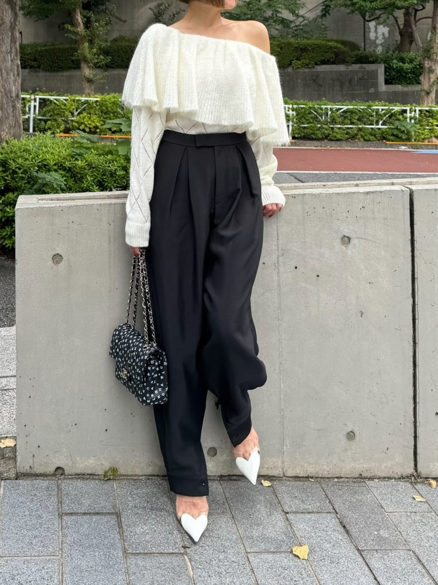 Satin Cocoon Pants Juline