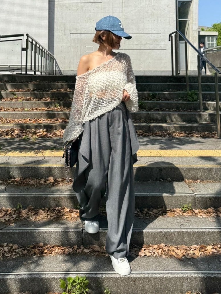 モデル身長:157.5㎝ / サイズ:0